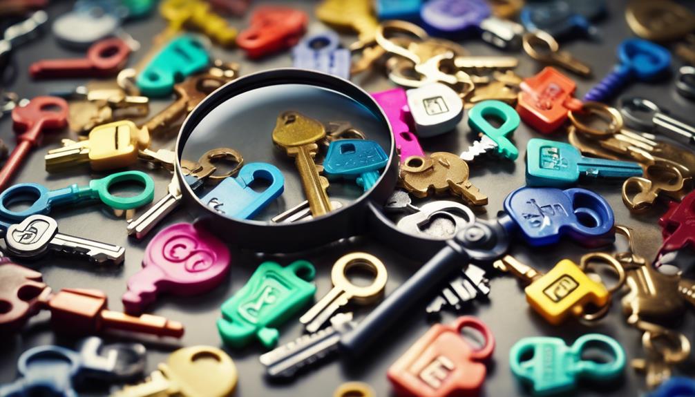 selecting effective keyword types